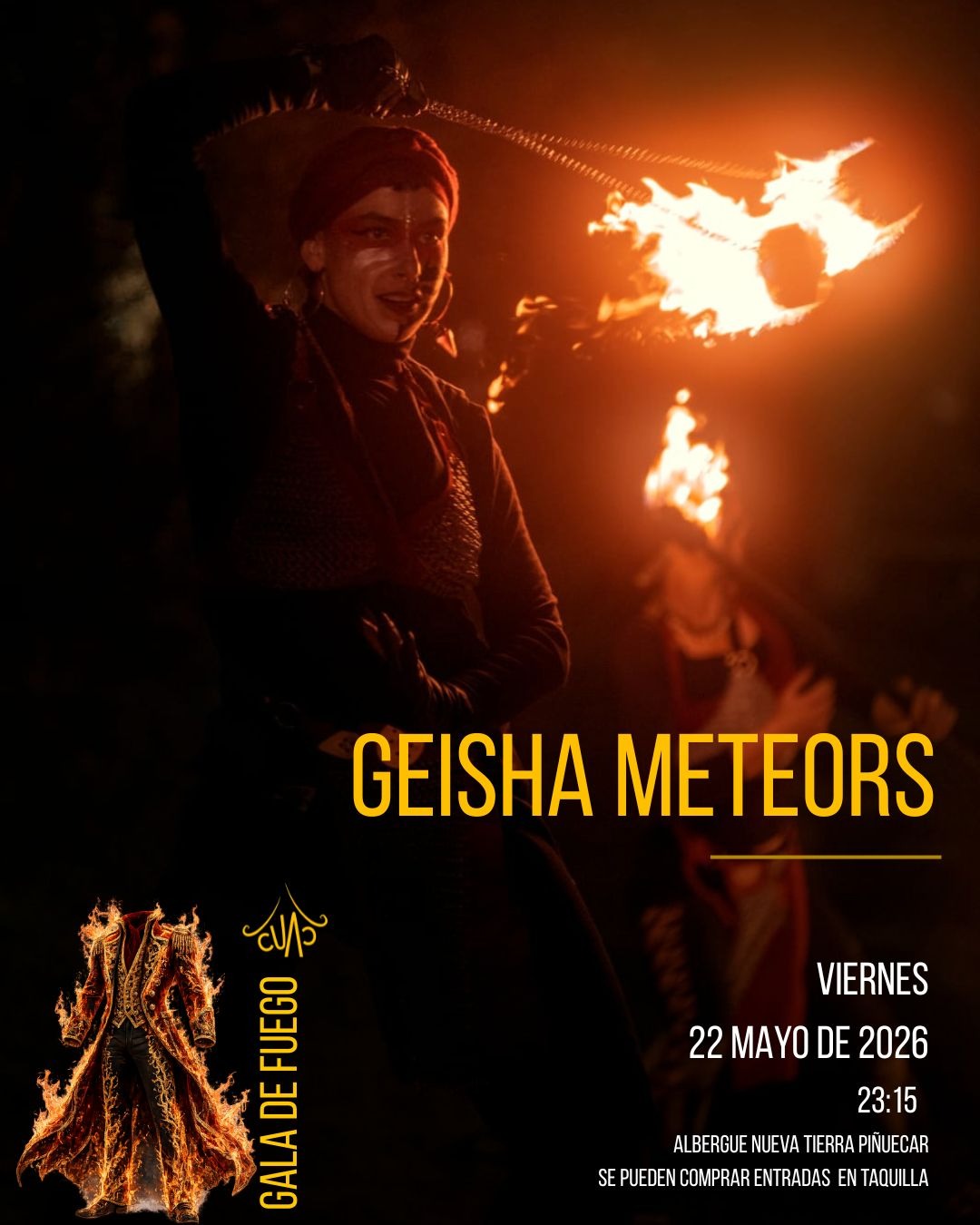 Geisha Meteors — Gala de Fuego