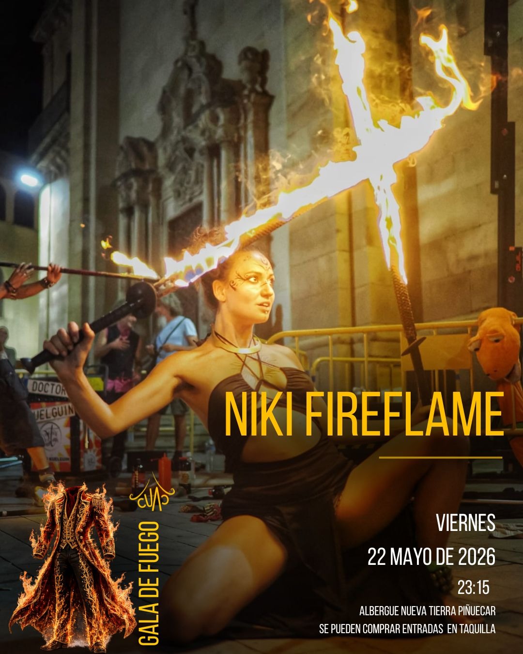 Niki Fireflame — Gala de Fuego