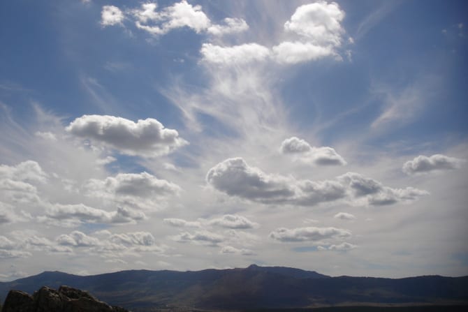 Paisaje Sierra Norte de Madrid