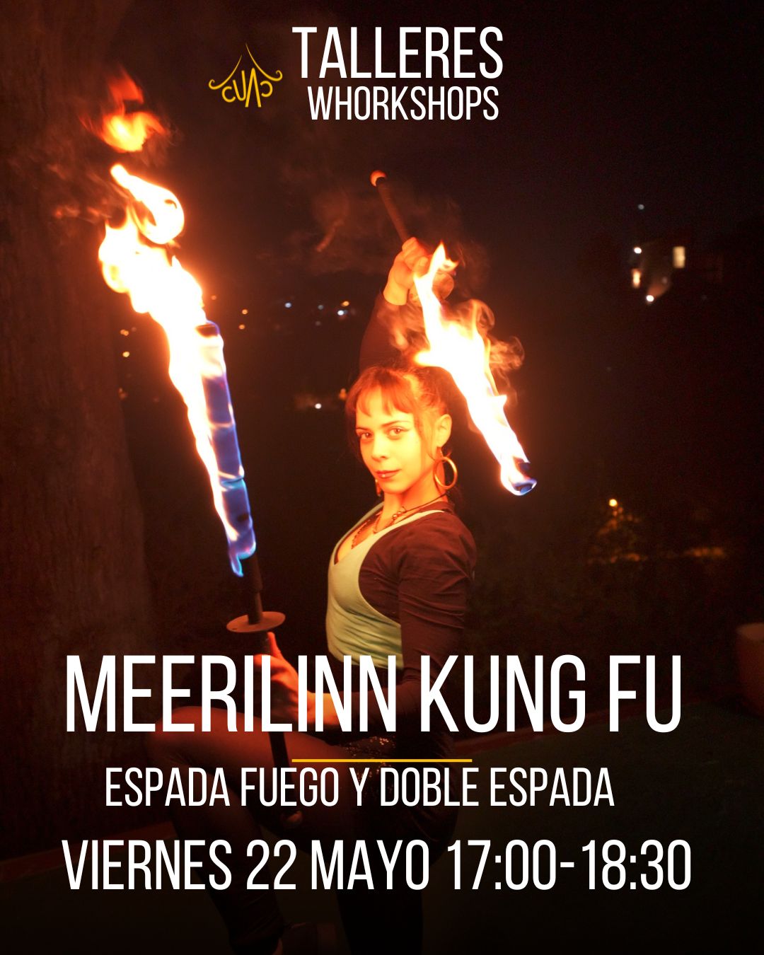 Meerilinn — Espada fuego y doble espada